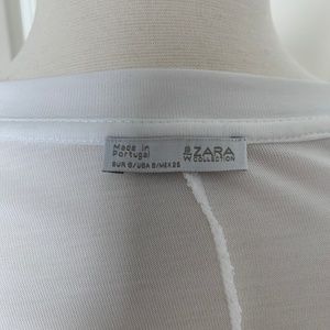 Zara Tops - ZARA BASIC WHITE V-NECK Zara Tops - ZARA BASIC WHITE V-NECK